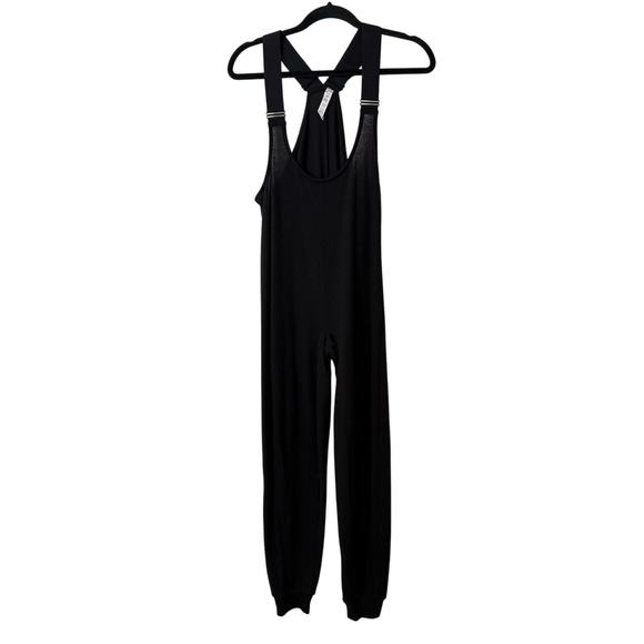 ALO Yoga Black Jumpsuit with Wide Straps - Picture 2 of 9